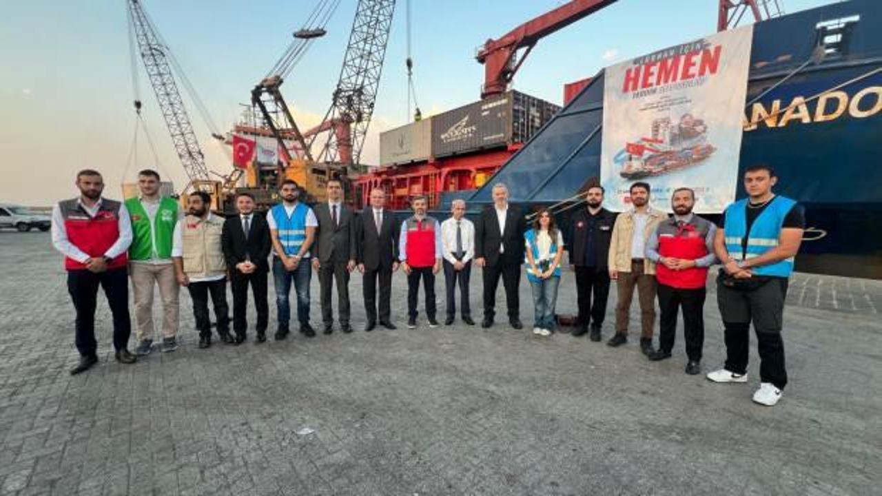 T&uuml;rkiye, L&uuml;bnan'ı yalnız bırakmadı: Anadolu Gemisi b&ouml;lgeye ulaştı!