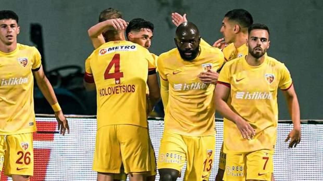 Kayserispor, İstanbul'da 2 golle kazandı