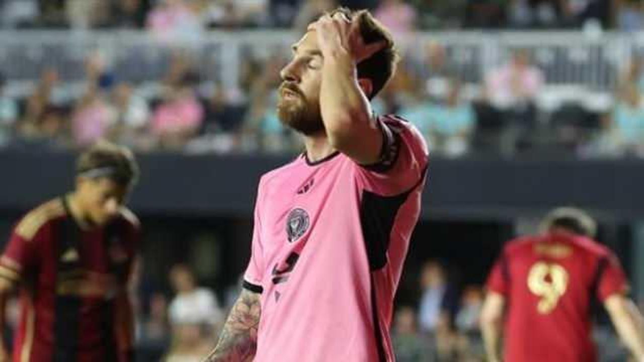 Lionel Messi'li Inter Miami'ye b&uuml;y&uuml;k şok!