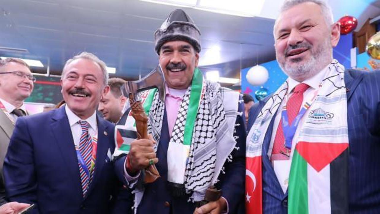 Maduro, TBMM İdare Amiri Turan ve beraberindeki heyeti kabul etti