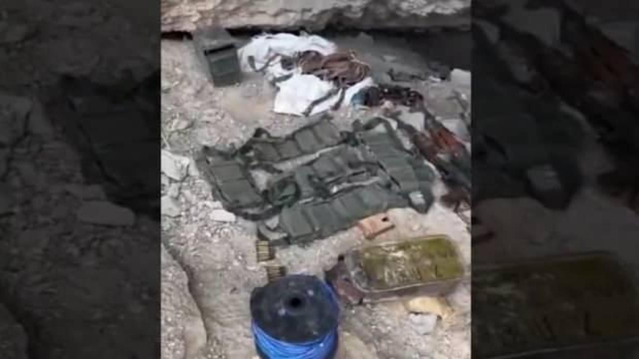 MSB paylaştı: PKK'ya ait çok sayıda silah ve mühimmat ele geçirildi!