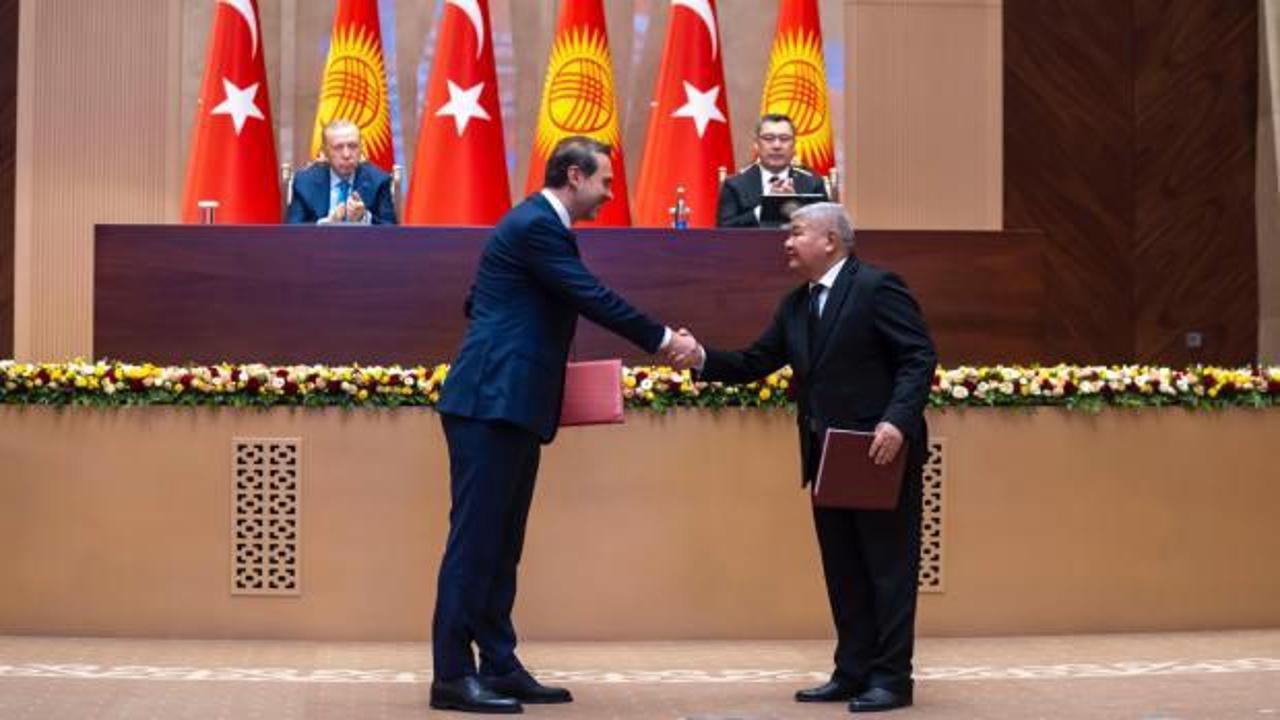 Türkiye ve Kırgızistan enerji alanında mutabakat zaptı imzaladı