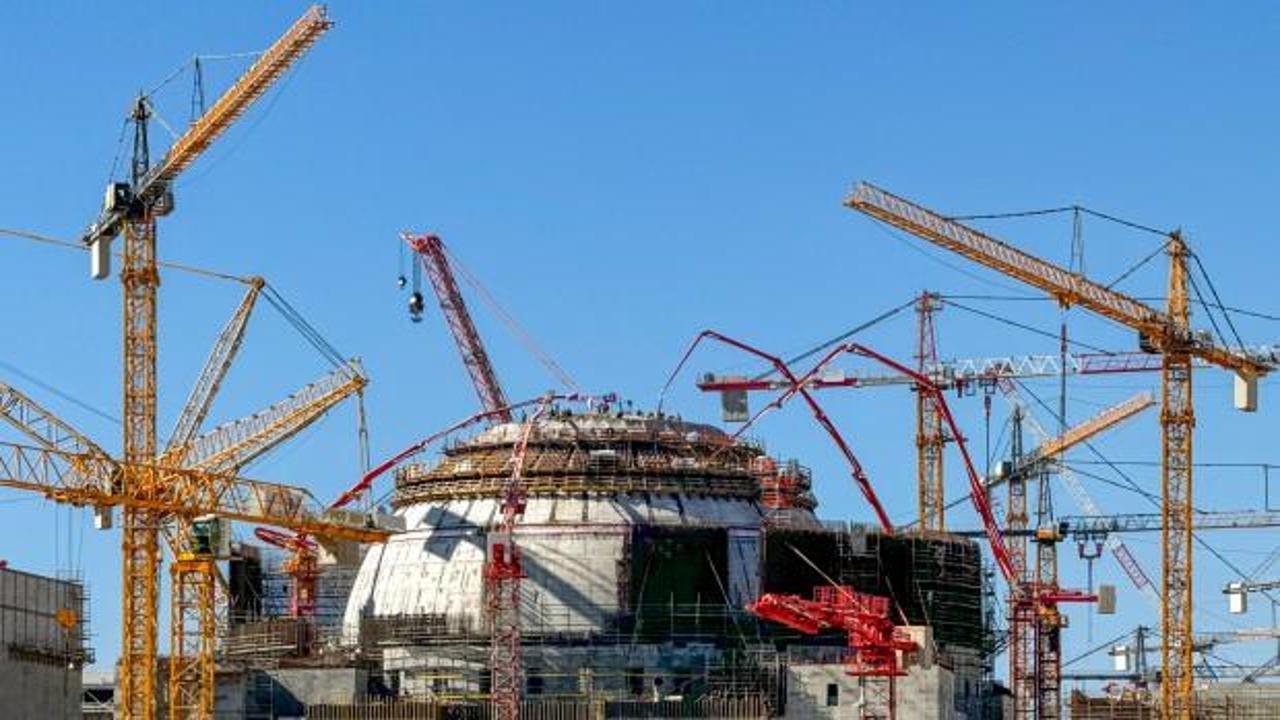 Akkuyu NGS'de dış koruma kabuğunun kurulumu tamamlandı