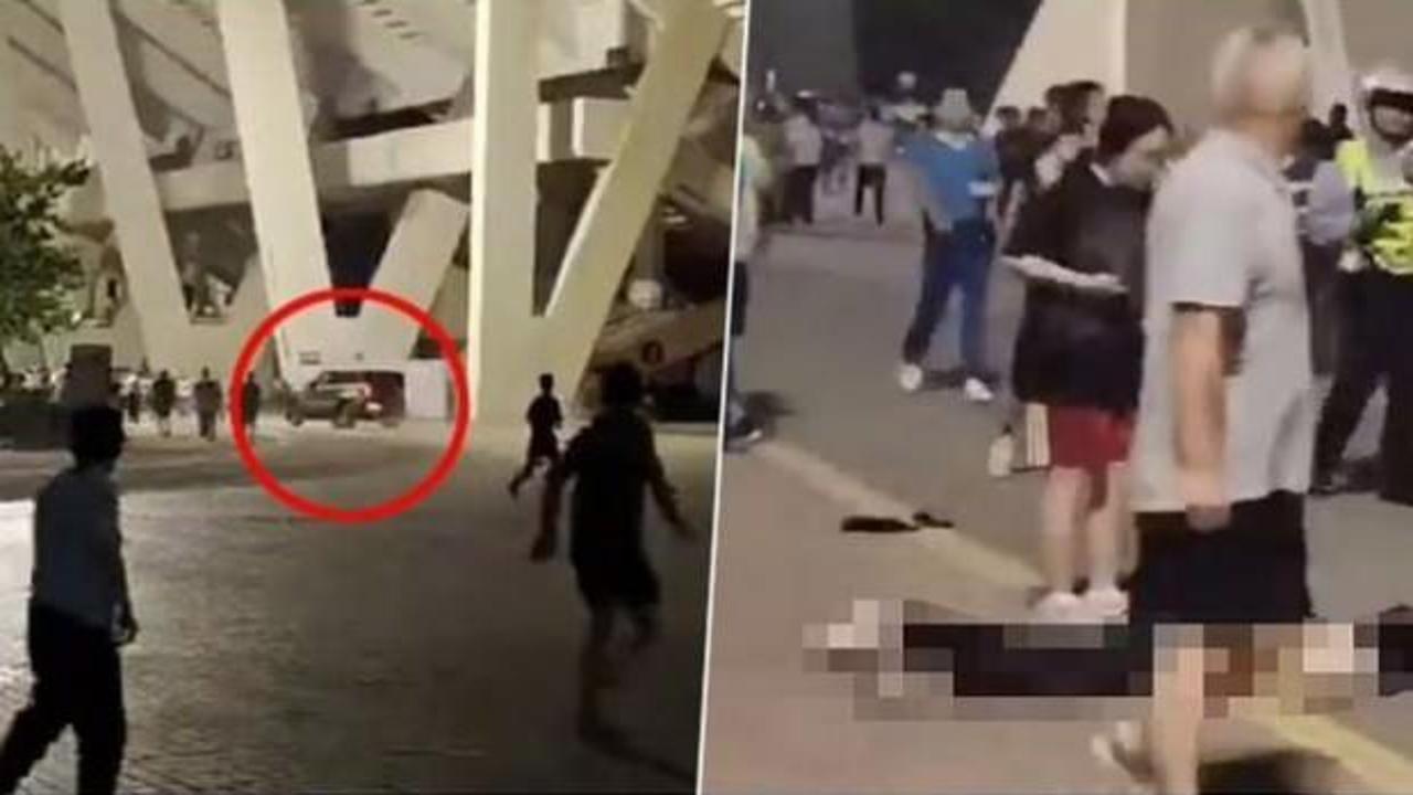 &Ccedil;in'de kabus! Aracıyla yayaları ezdi: 35 &ouml;l&uuml;