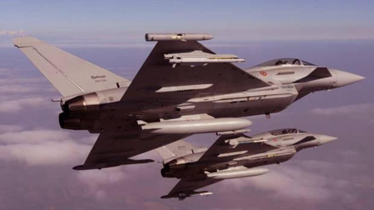 Envantere yeni uçaklar giriyor! Eurofighter Typhoon savaş uçağı özellikleri nelerdir?