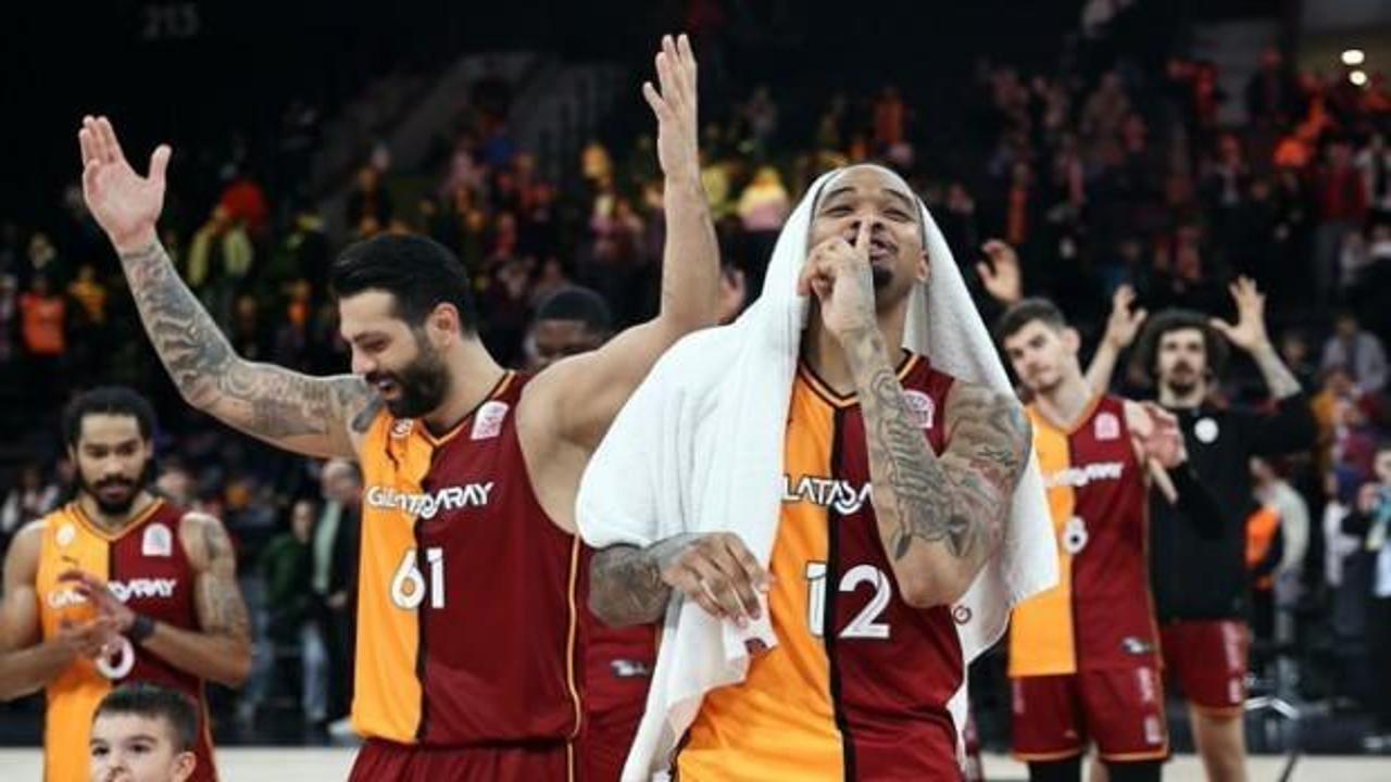 James Palmer büyük oynadı! Galatasaray evinde farka koştu