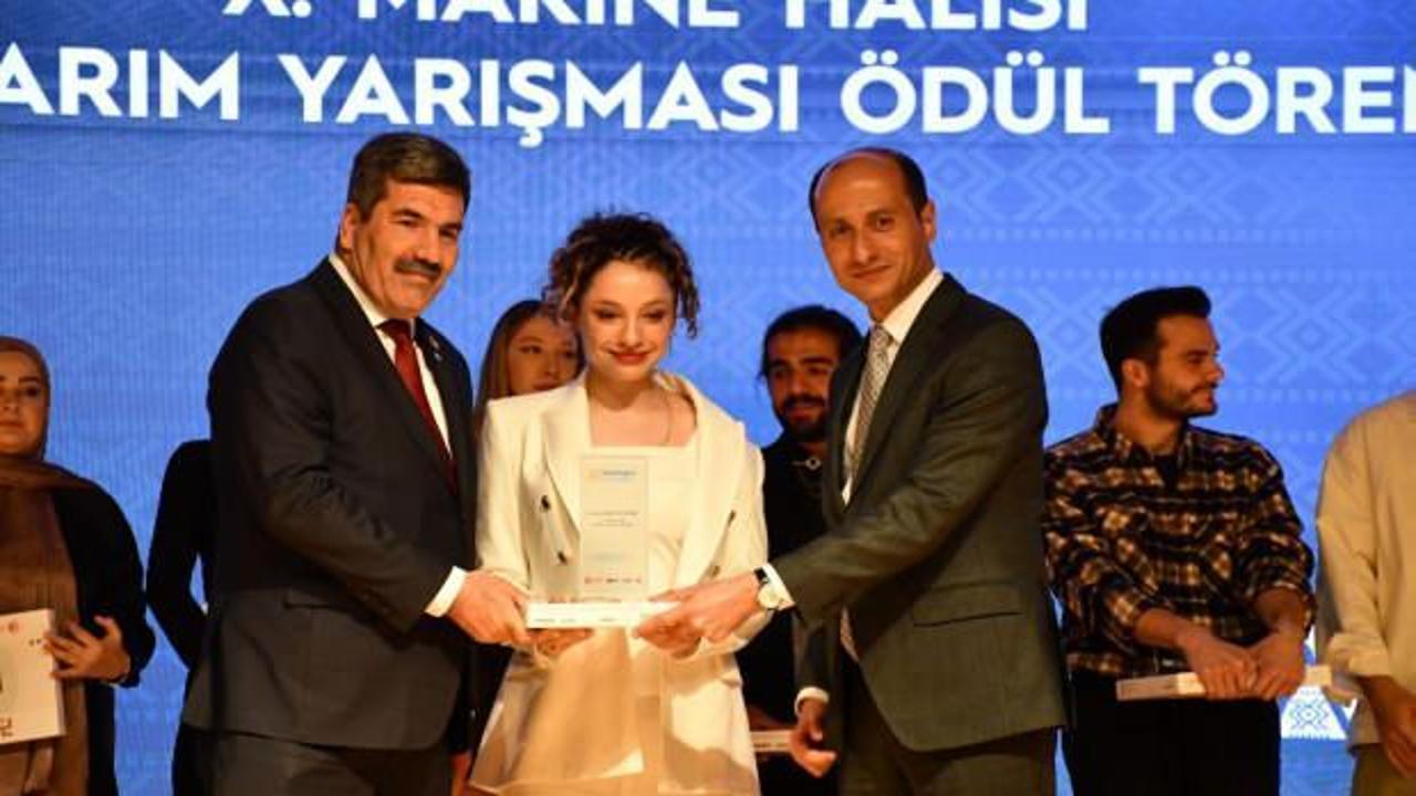 Genç yetenek Zeynep Hilal Karademir'den Halı Tasarımı Yarışması’nda önemli başarı