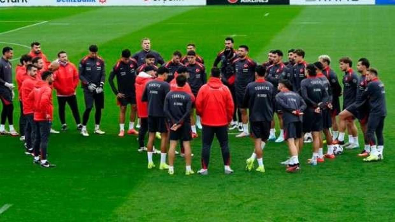 Milliler, Galler maçı hazırlıklarını tamamladı