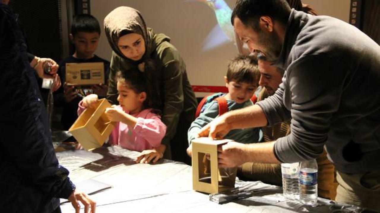 Öğrenciler ara tatilde Konya Bilim Merkezi’nde dijital dünyayı keşfetti