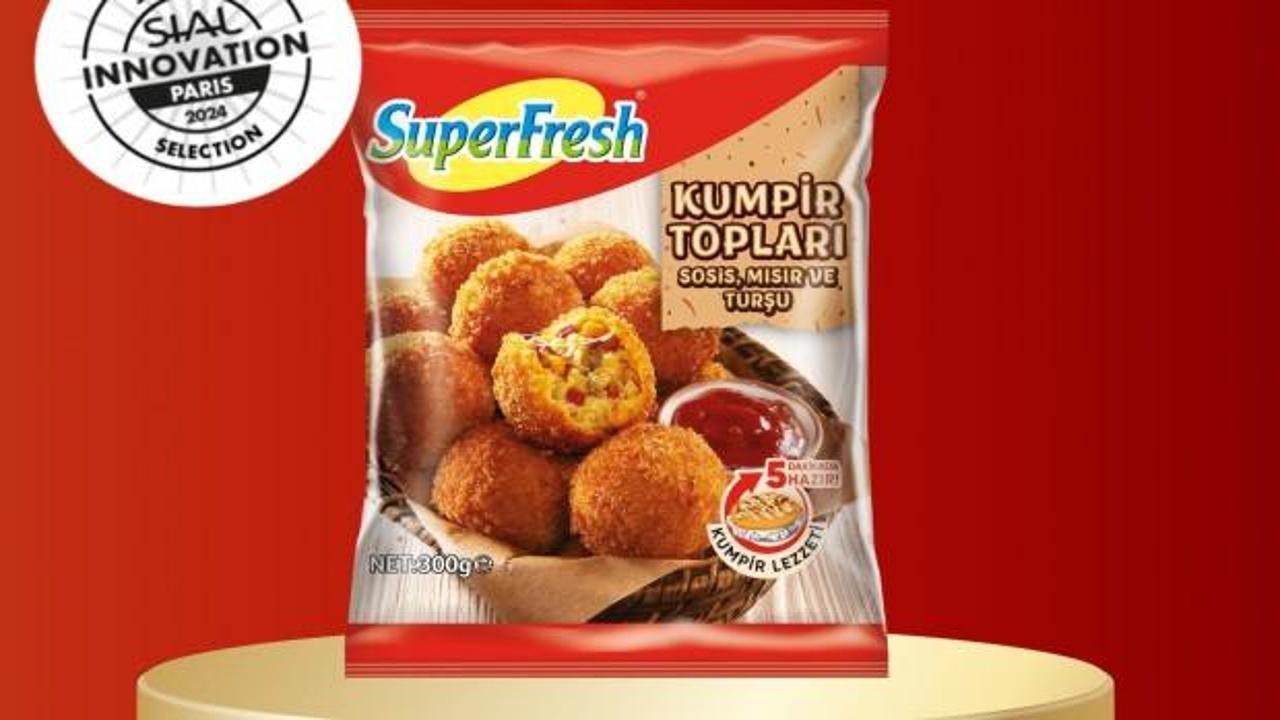 SuperFresh Kumpir Topları, SIAL Paris 2024’te “Yenilikçi Ürün” seçildi