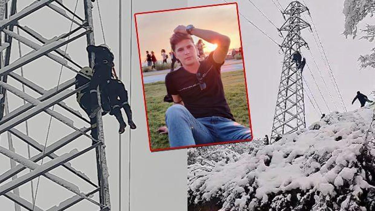 26 yaşındaki teknikerin acı sonu: Direkte asılı kaldı