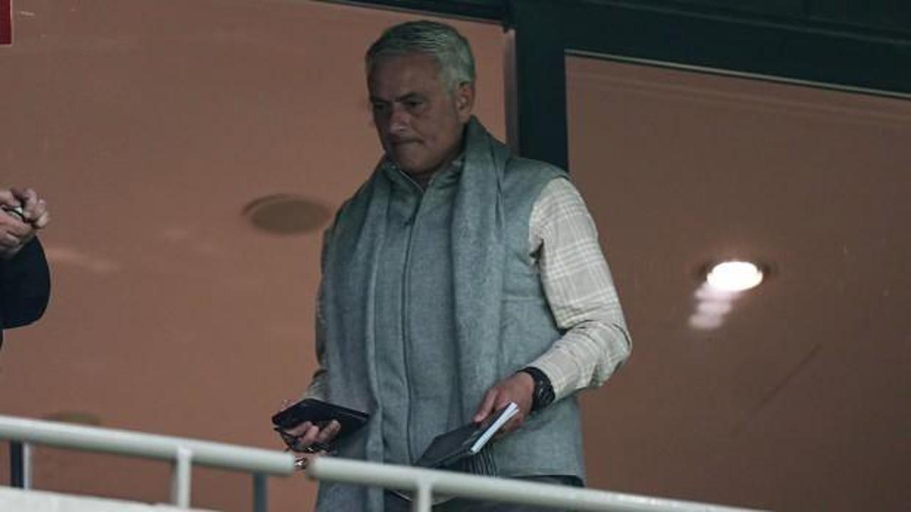 Jose Mourinho, Beşiktaş maçında