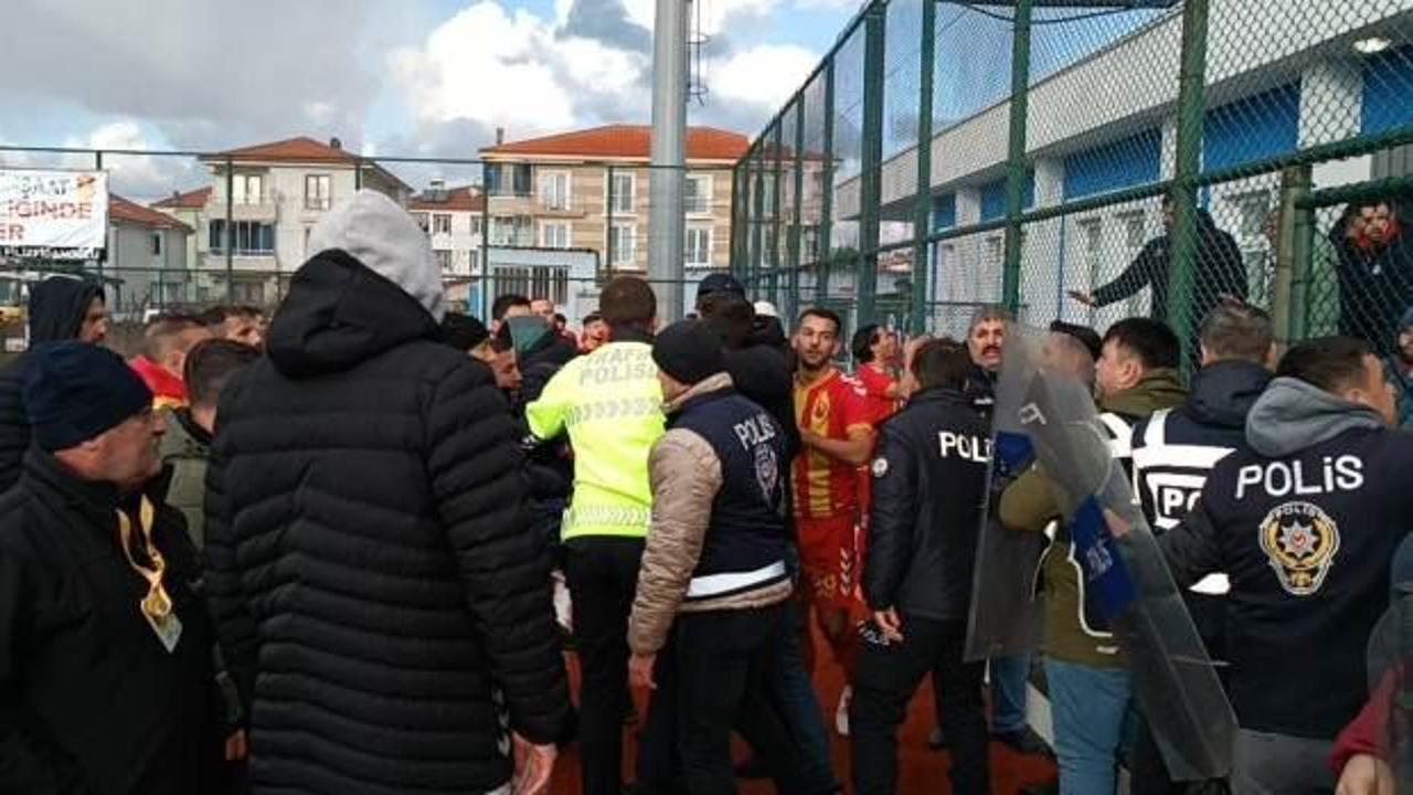 Bölgesel Amatör Lig maçı sonrası kavga