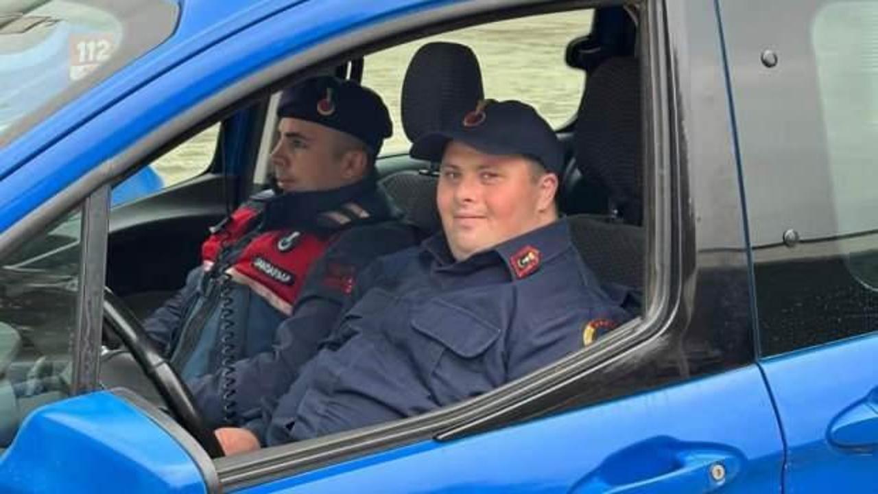 Down sendromlu Mevl&uuml;t'&uuml;n askerlik hayali ger&ccedil;ek oldu