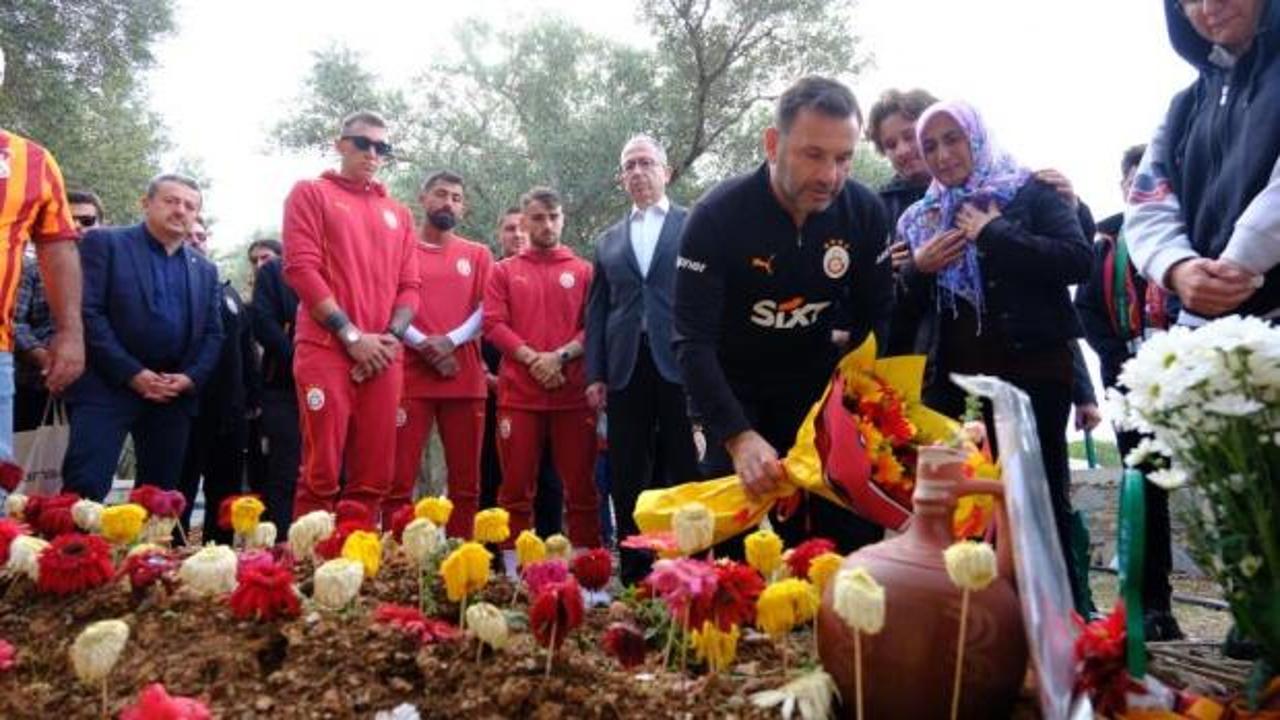 Galatasaray kazada hayatını kaybeden Yiğit Kurt'u unutmadı!