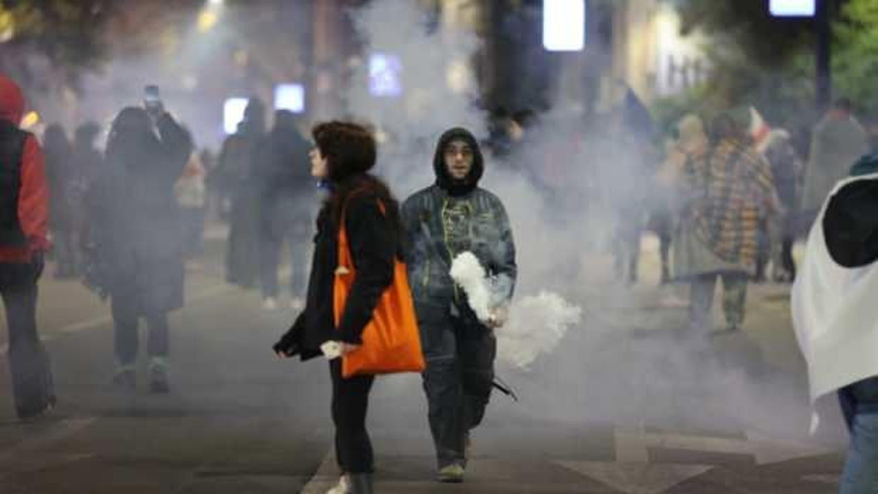 G&uuml;rcistan'da olaylı gece! Se&ccedil;im sonu&ccedil;larına itirazlar s&uuml;r&uuml;yor