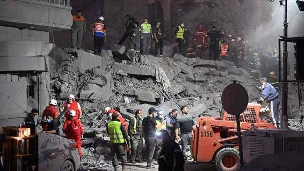 İsrail ordusu Beyrut merkezi vurdu