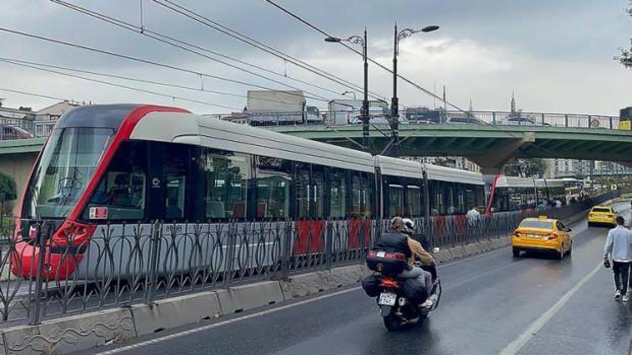 Kabataş-Bağcılar tramvay hattında arıza