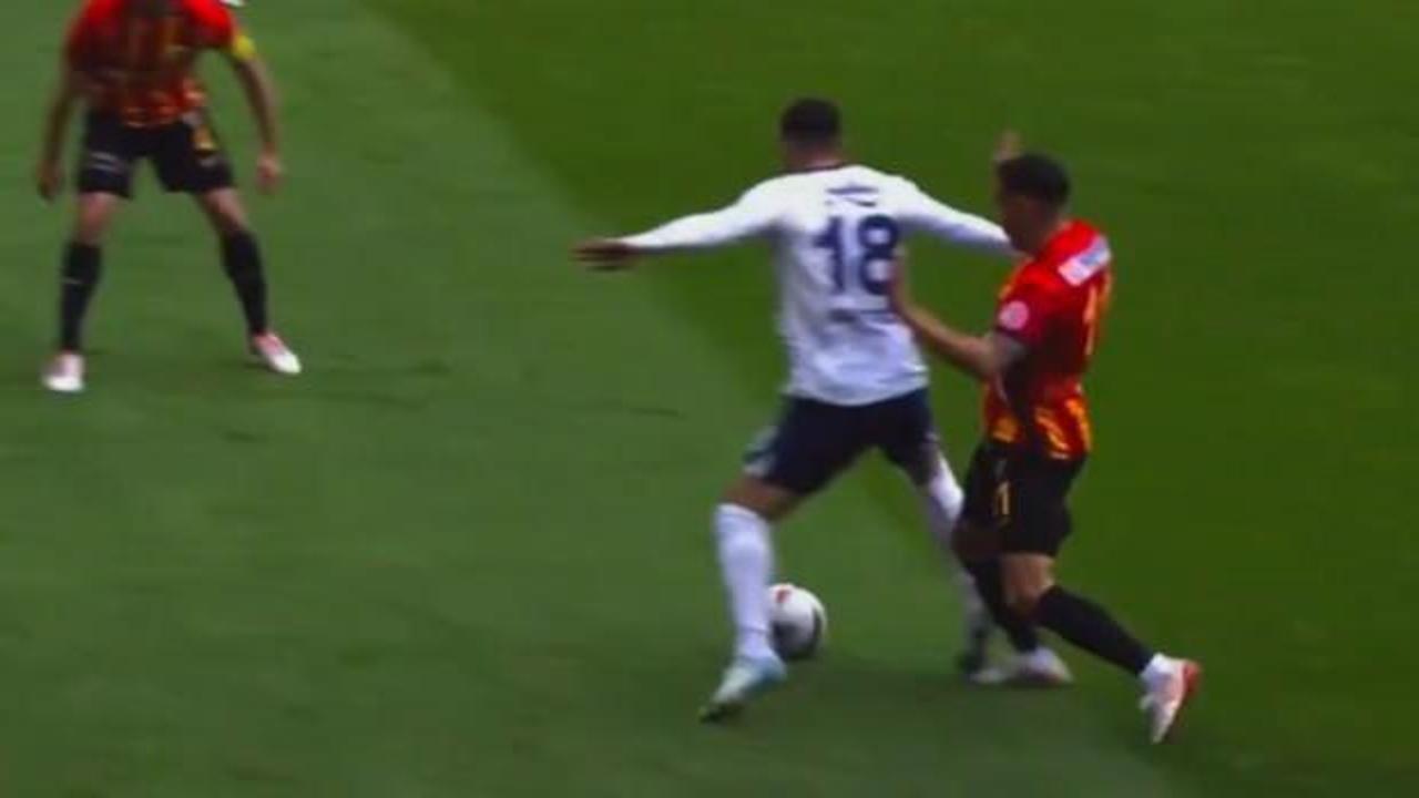 Kayseri'de tartışılan penaltı kararı!