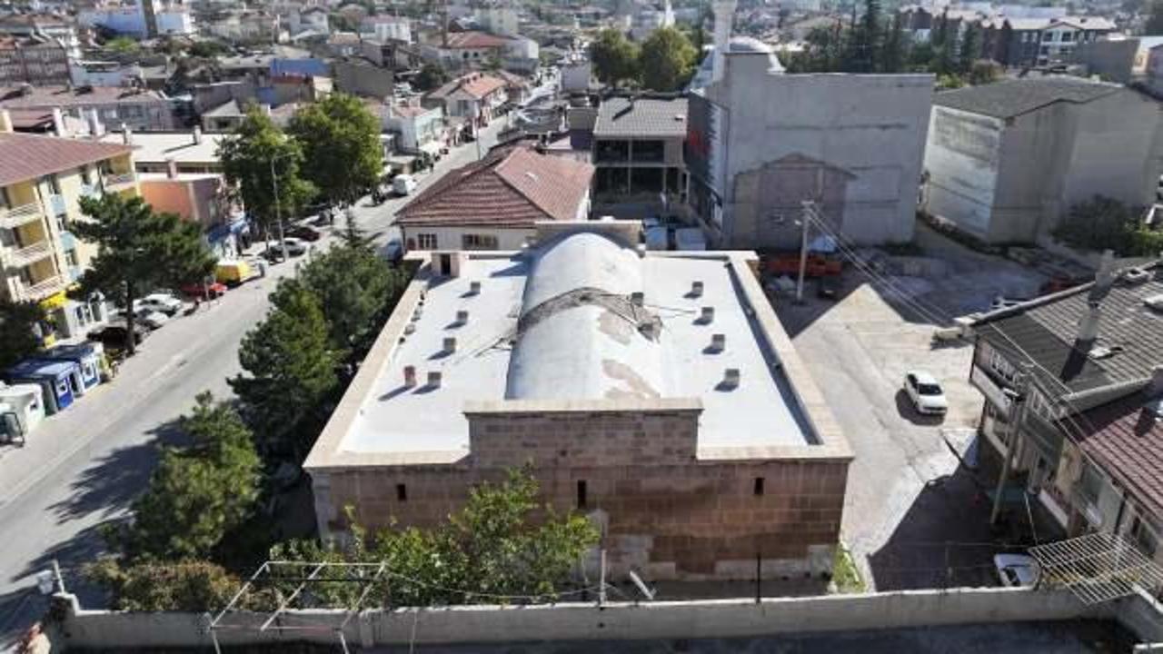 Konya B&uuml;y&uuml;kşehir Kadınhanı'ndaki Sel&ccedil;uklu mirası Kervansaray'ı ihya ediyor