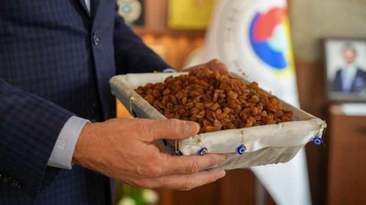 Manisa'nın Sultaniye &uuml;z&uuml;m&uuml; ihracatta y&uuml;z g&uuml;ld&uuml;rd&uuml;