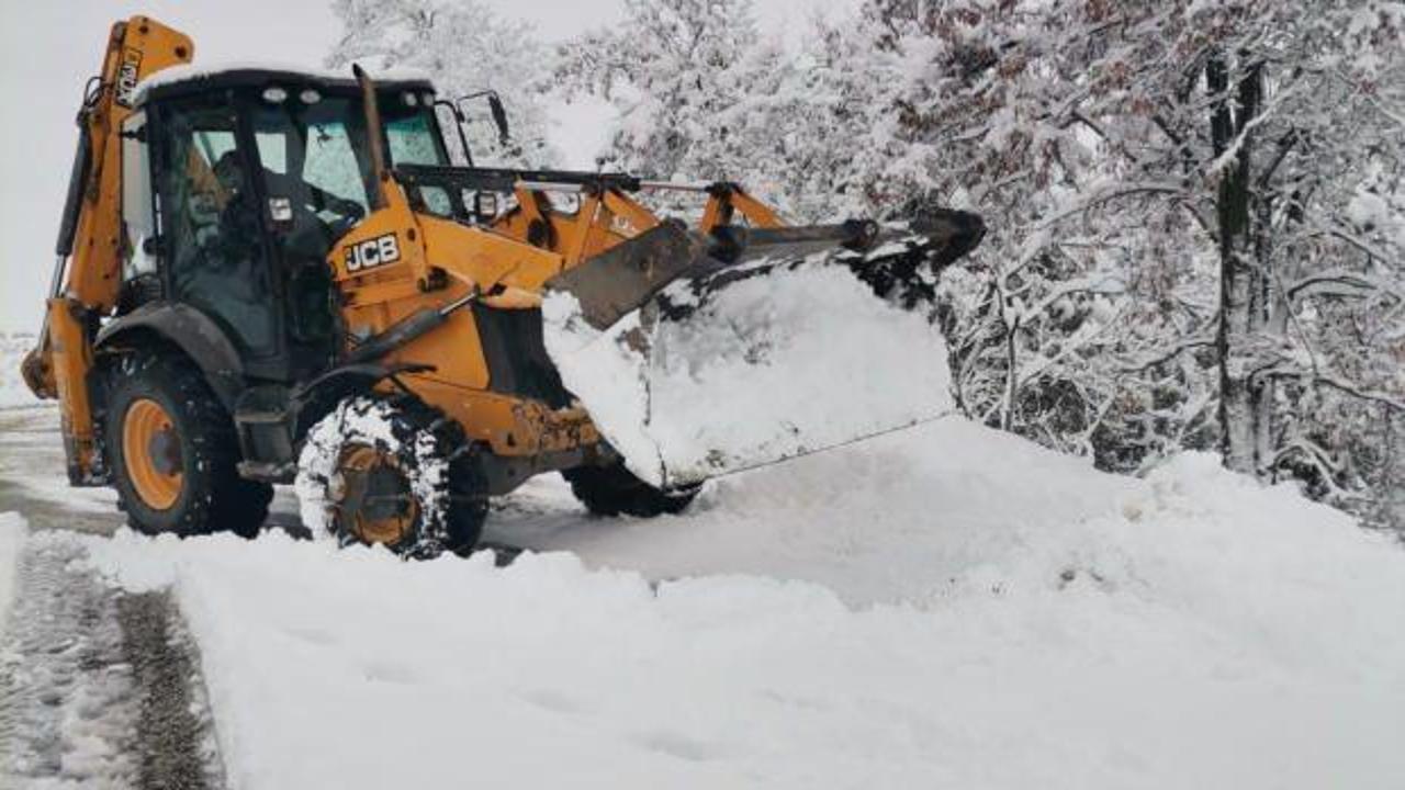 Tokat'ta kapanan 120 köy yolu ulaşıma açıldı
