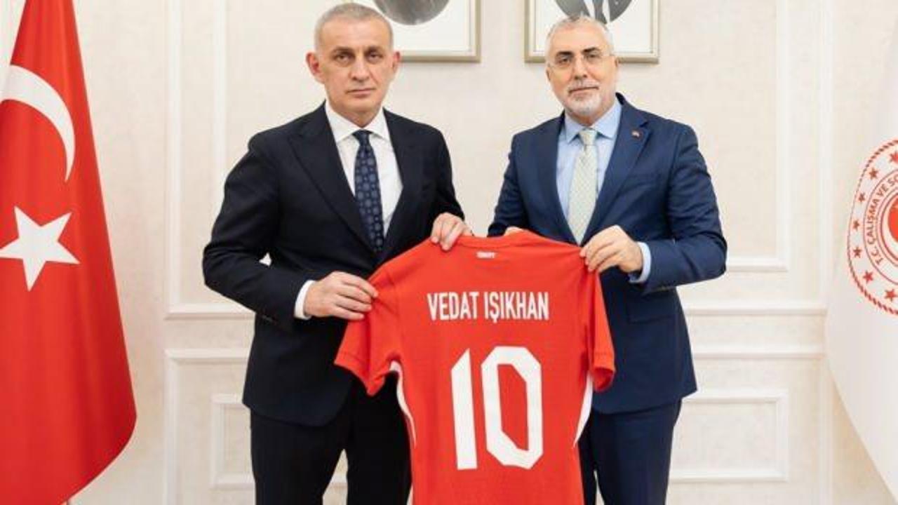 TFF Başkanı Hacıosmanoğlu'ndan bakanlara ziyaret!