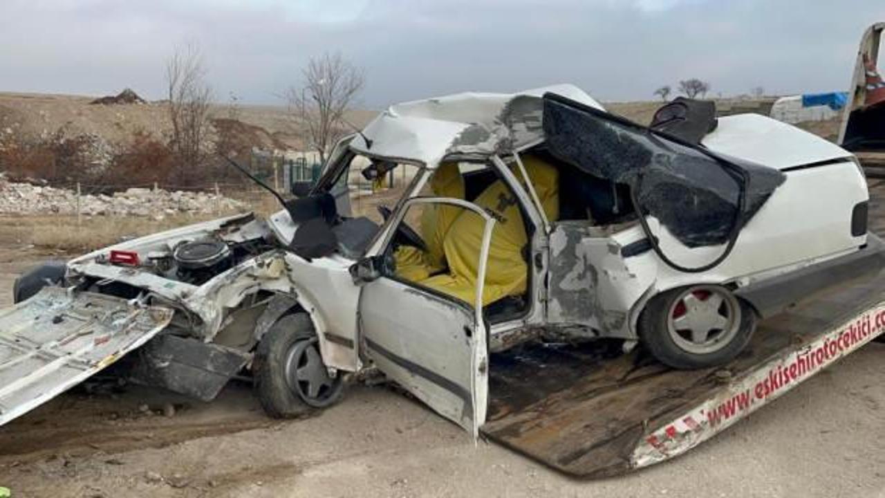 Eskişehir'de korkunç kaza! Hayatını kaybetti