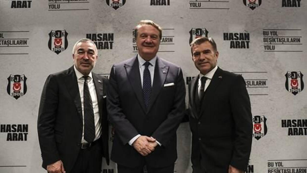 Beşiktaş'ta kılı&ccedil;lar &ccedil;ekildi! İddialar sonrası Hasan Arat'tan ilk hamle