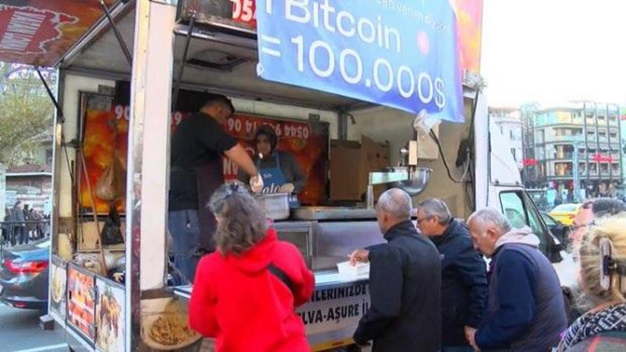 Bitcoin'in y&uuml;kselişine lokmalı kutlama!