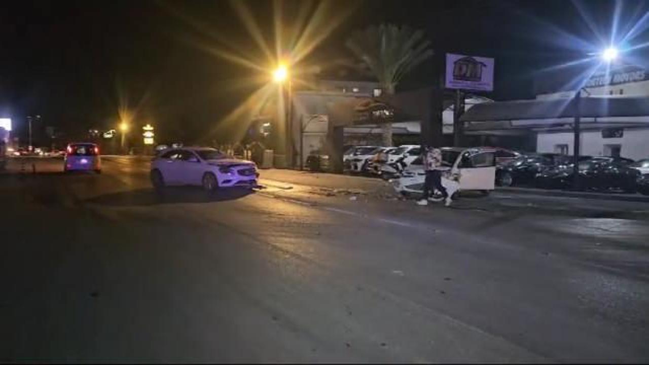Girne'de feci kaza: 1 ölü, 4 yaralı