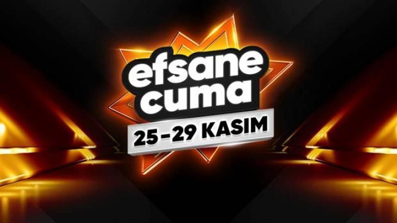Hepsiburada’da “Efsane Cuma” indirimleri başlıyor