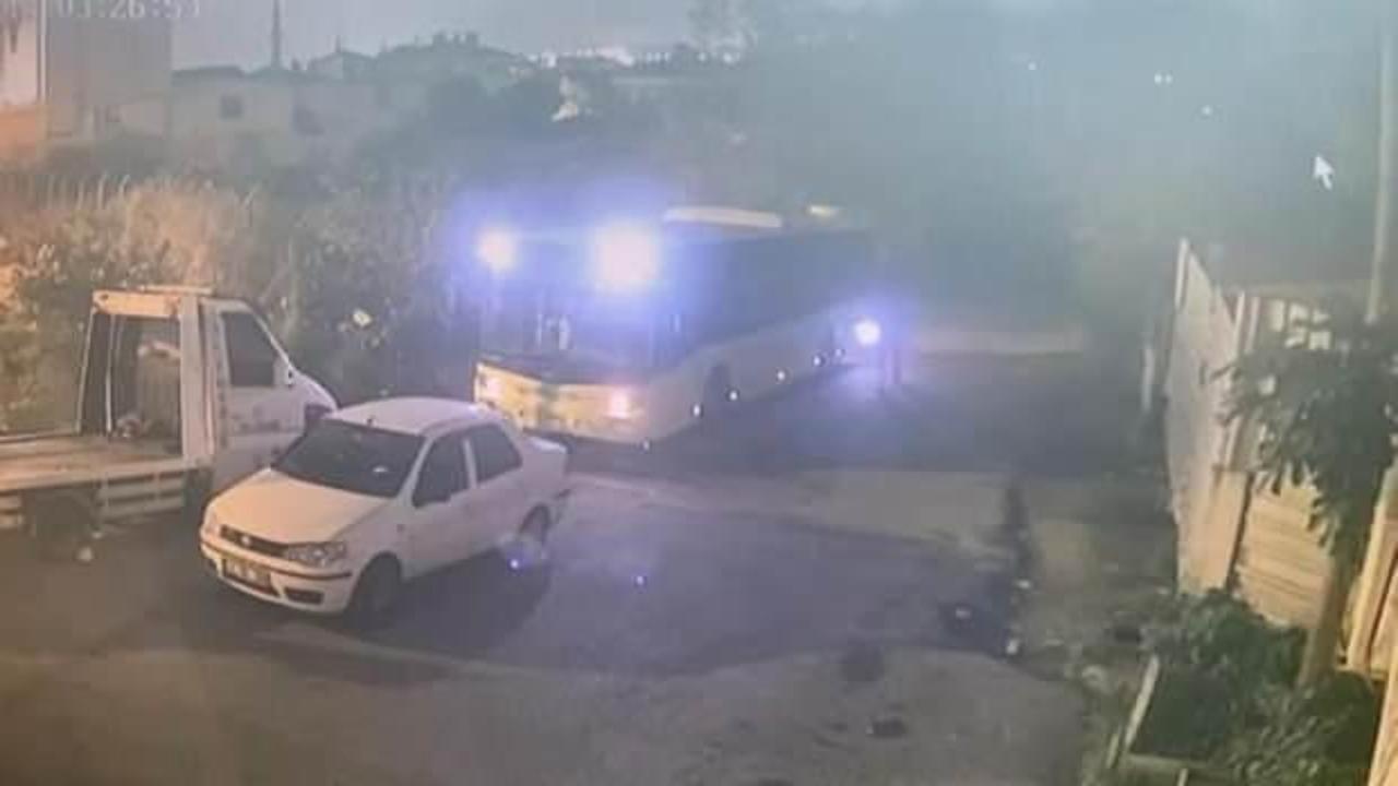 İETT otobüsünü parçalarken yakalandılar!