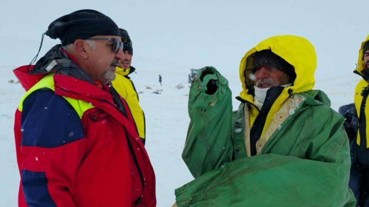 Kayseri'de kurtarılan 84 yaşındaki çobandan Vali Çiçek’e teşekkür