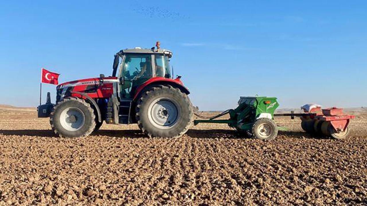 Kırşehir'de yeni &uuml;retim planlaması ve desteklemeyle ilk tohumlar ekildi