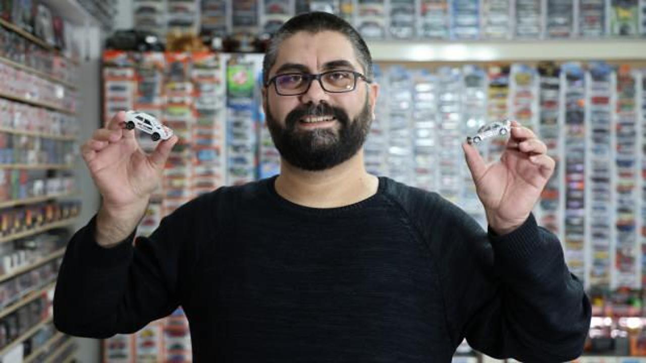 Sivas'ta ilgin&ccedil; koleksiyon: 13 bin araba aldı ama hi&ccedil;birine binemiyor