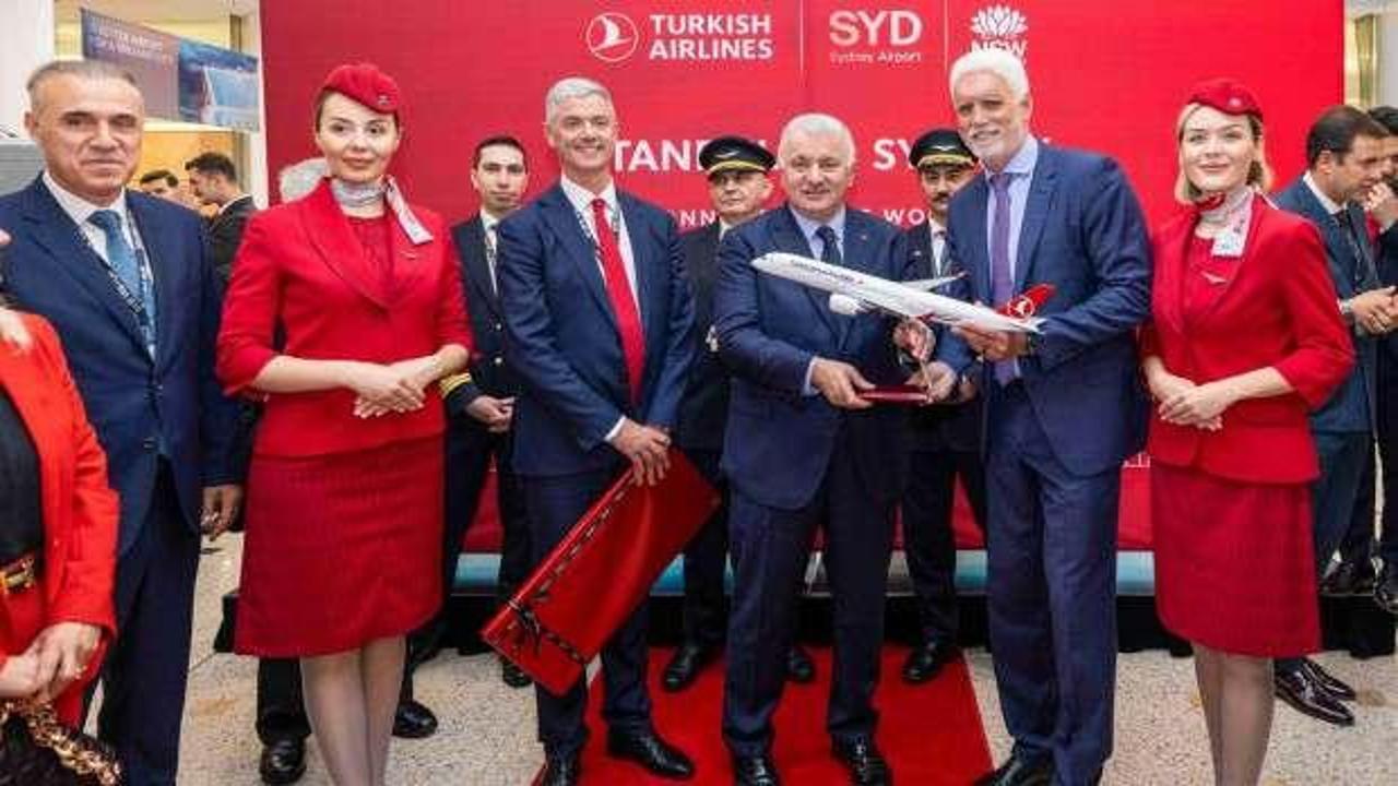 THY, en uzun rotası Sidney u&ccedil;uşlarına başladı