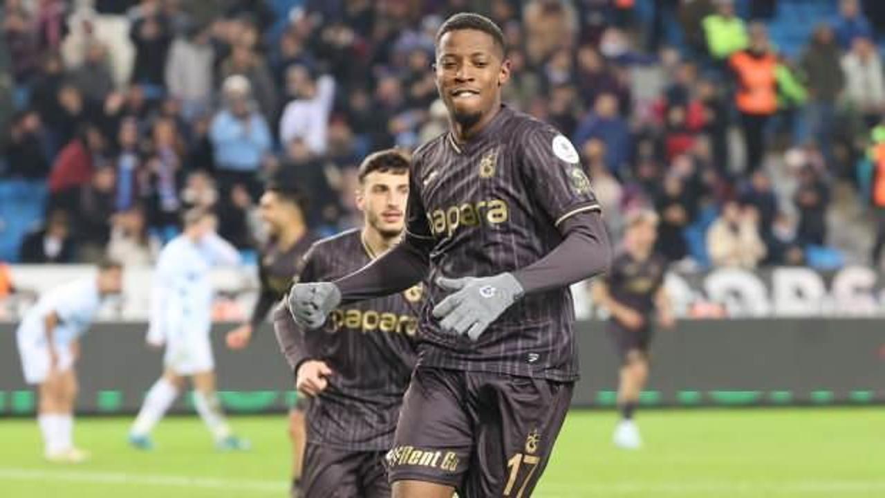 Trabzonspor'un gol yükünü Banza çekiyor