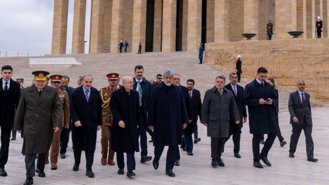 Umman Sultanı, Anıtkabir'i ziyaret etti