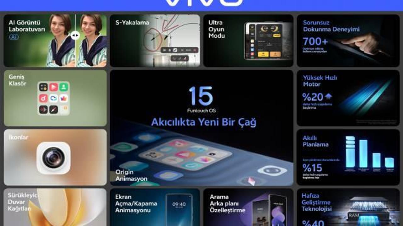 Funtouch OS 15 ile vivo akıllı telefonlara hangi yenilikler geliyor?