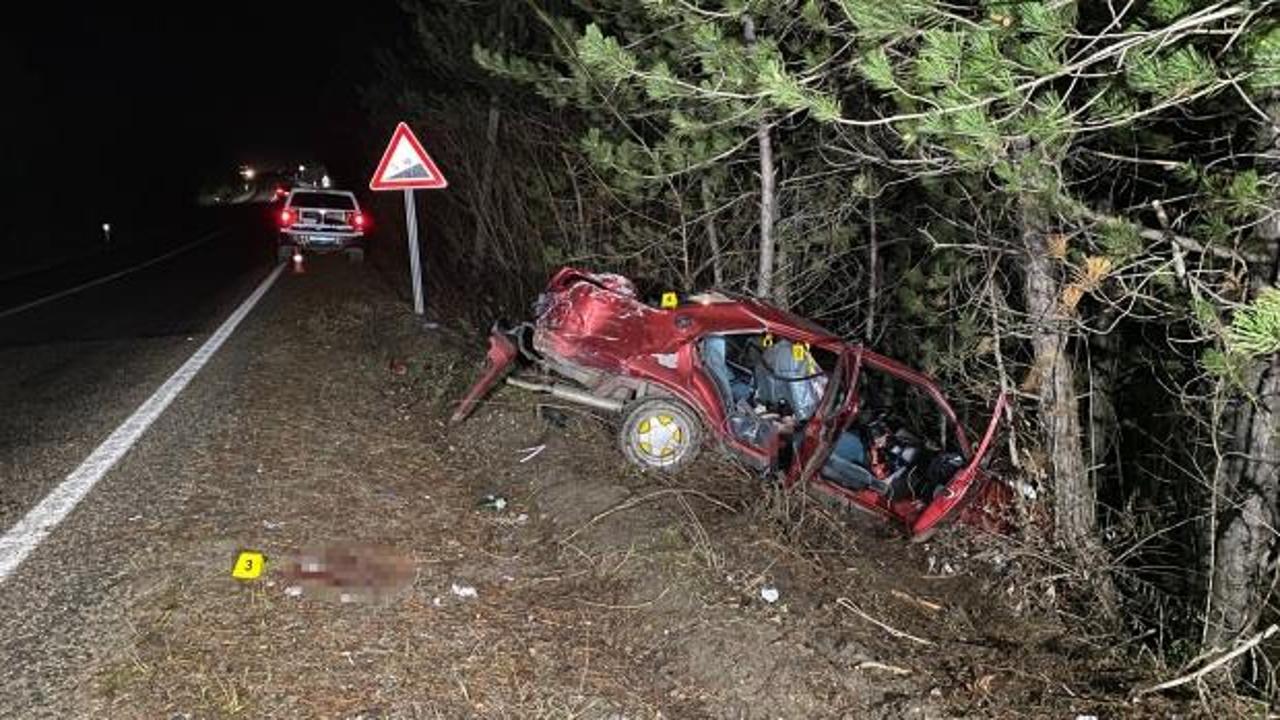 Kastamonu'da gen&ccedil; s&uuml;r&uuml;c&uuml;n&uuml;n feci &ouml;l&uuml;m&uuml;