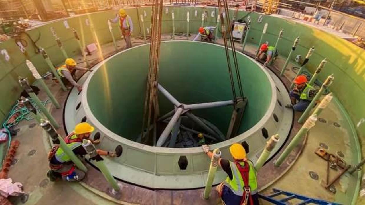 Akkuyu NGS'de kritik bir aşama daha tamamlandı
