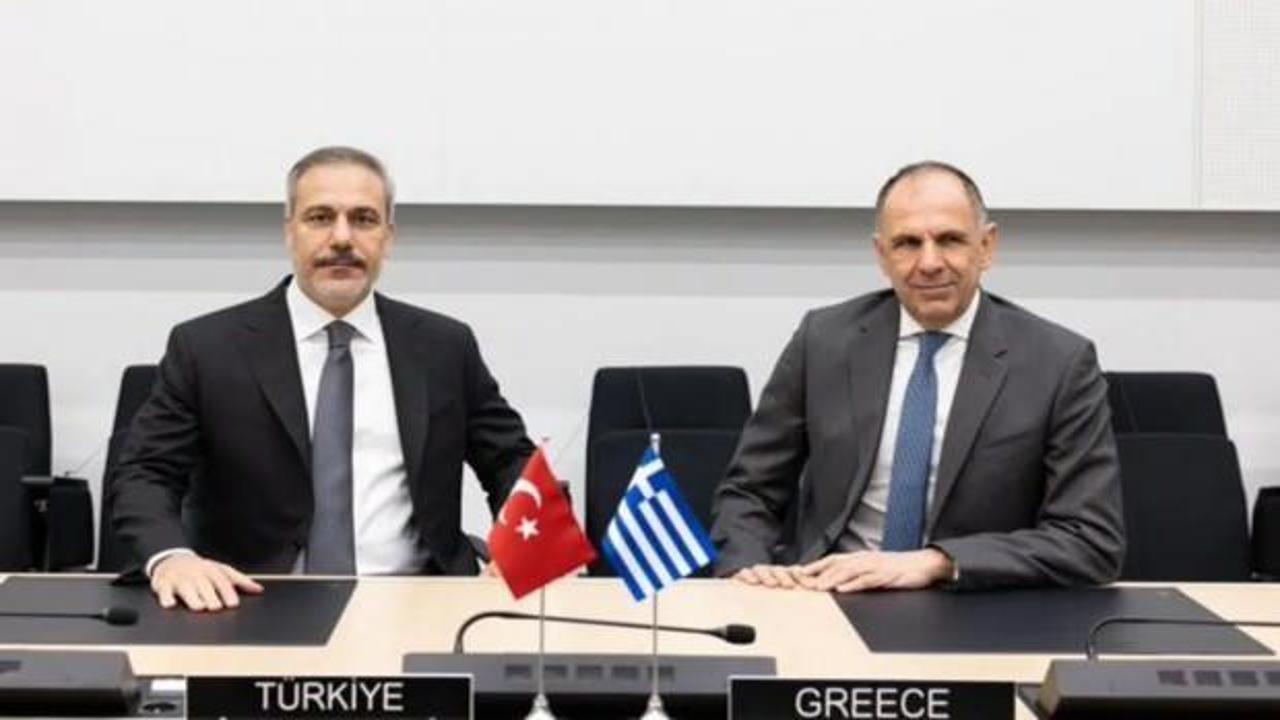 Bakan Fidan, Yunan mevkidaşıyla görüştü