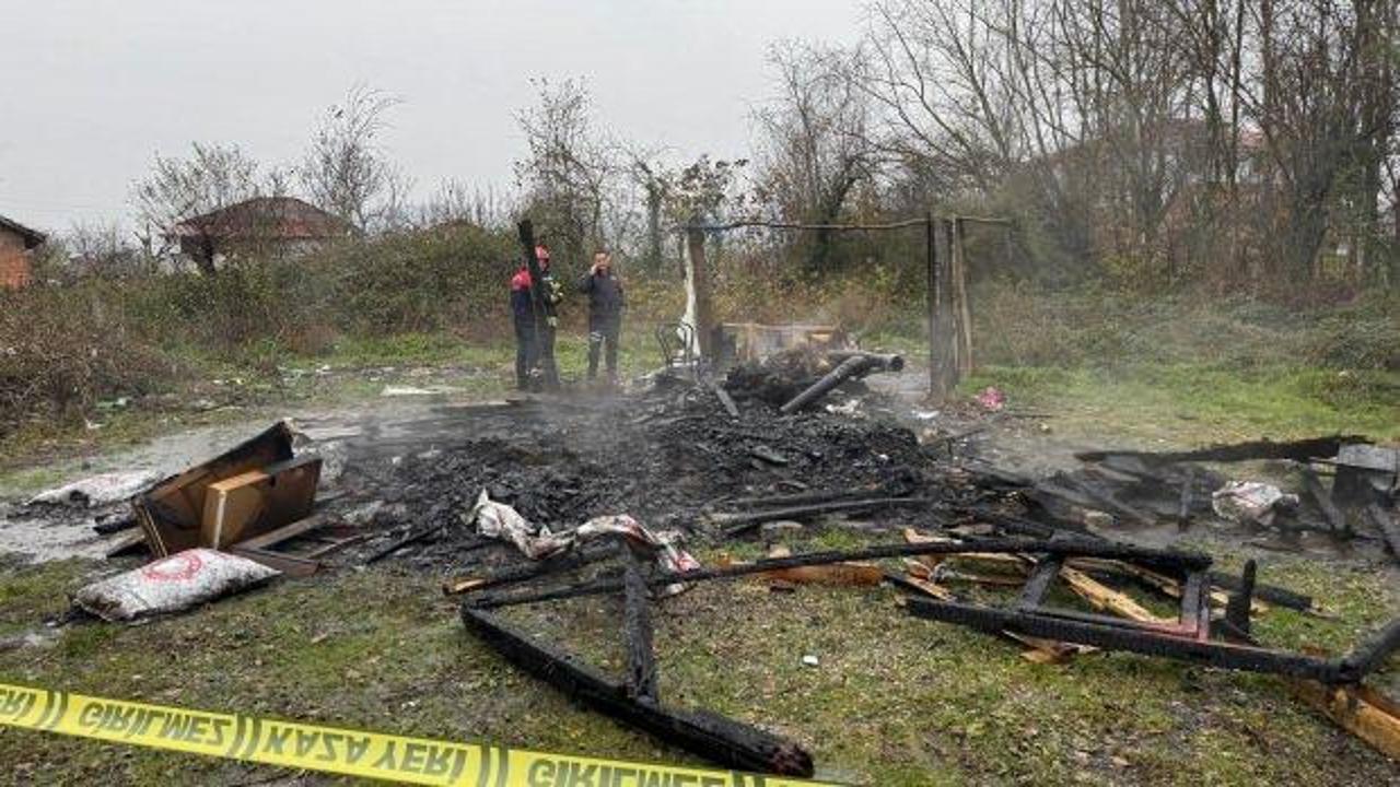Bartın'da feci olay: Baraka yangınında 1 kişi hayatını kaybetti!