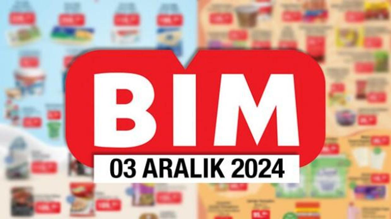 BİM 03 Aralık 2024 Salı aktüel kataloğu yayınlandı! İşte indirimli ürünler