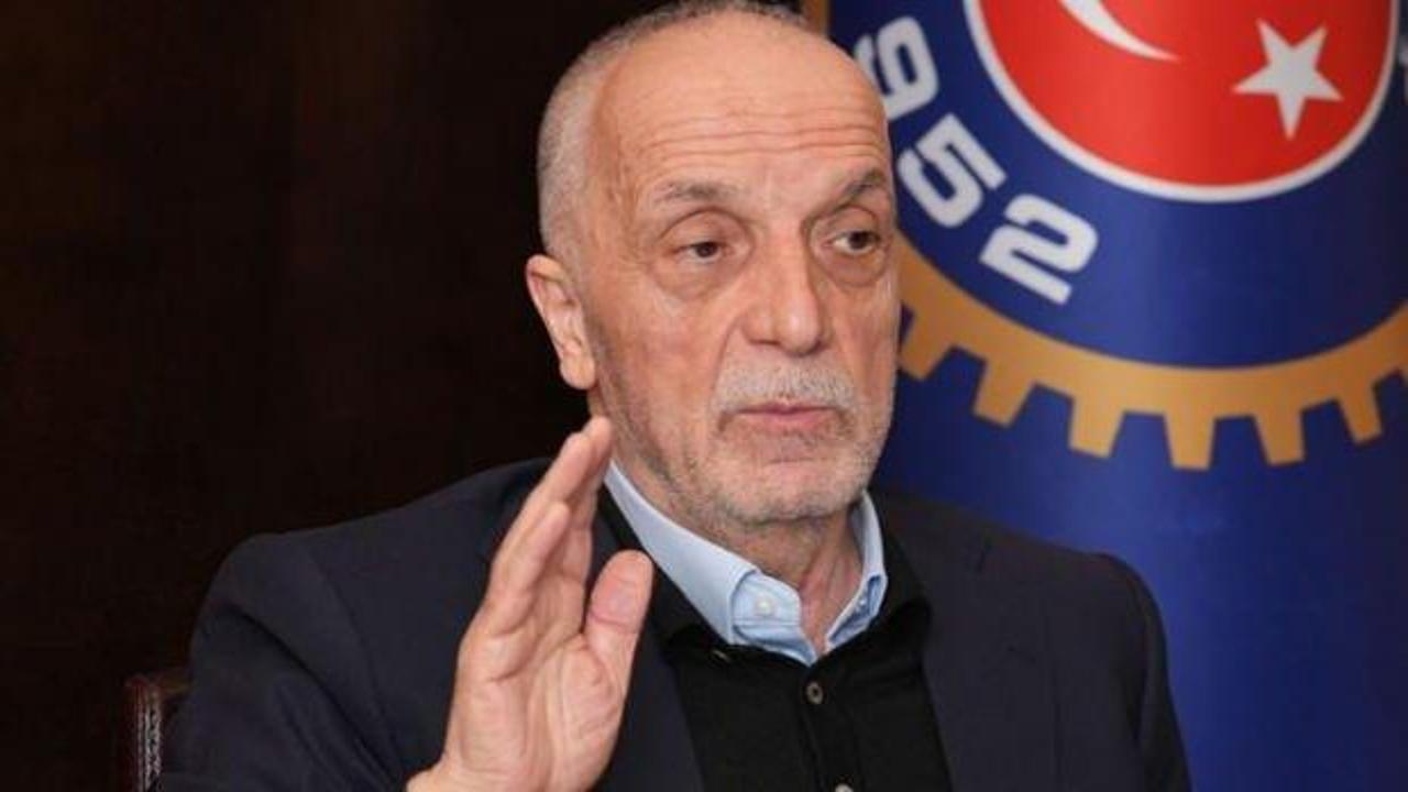 T&Uuml;RK-İŞ Genel Başkanı Atalay: Enflasyon olduğu s&uuml;rece asgari &uuml;cretin &ouml;nemi yok