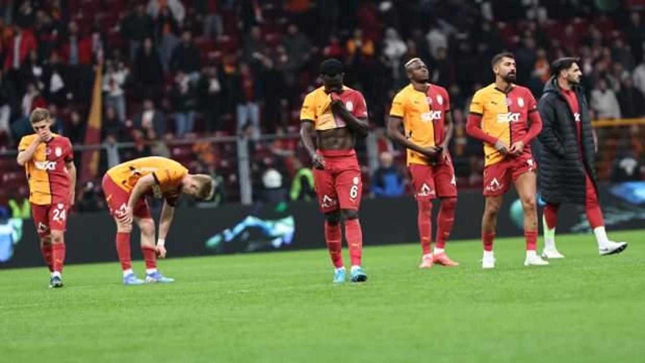 Galatasaray 5 ma&ccedil; sonra puan kaybetti