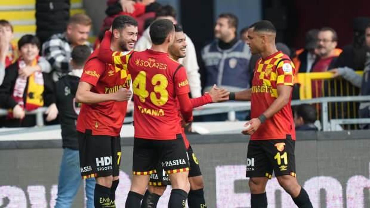 Göztepe evinde 3 puanı 3 golle aldı