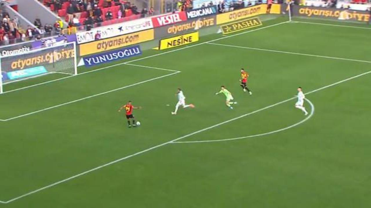 İnanılmazı başardı! S&uuml;per Lig'de g&uuml;ne damga vuran pozisyon