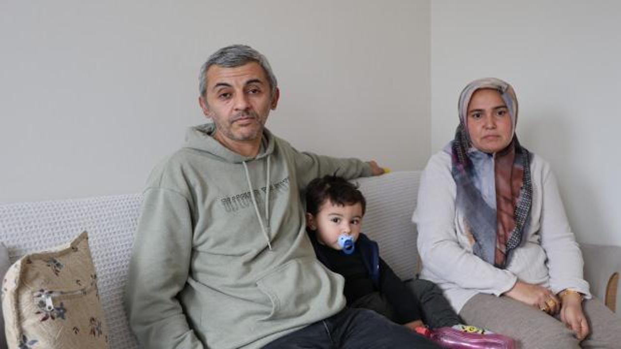 Kahramanmaraş'ta yaşayan depremzede çift yeni evine kavuştu!